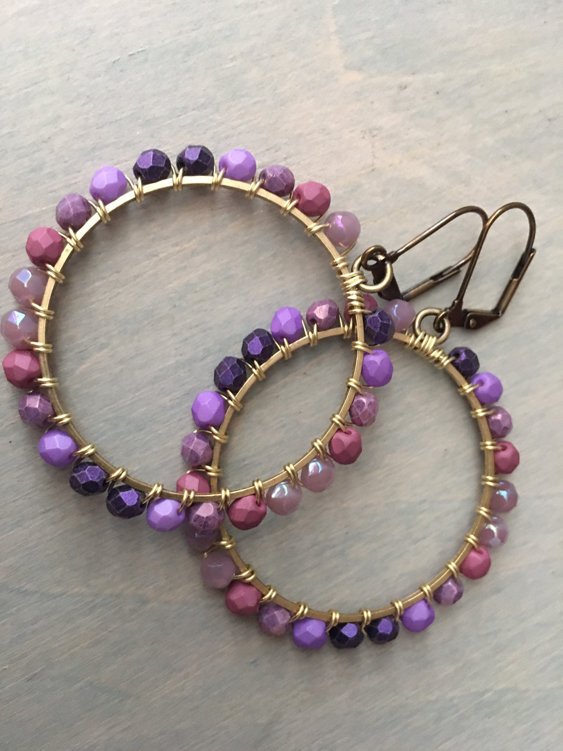 Ombré in Purple hoops