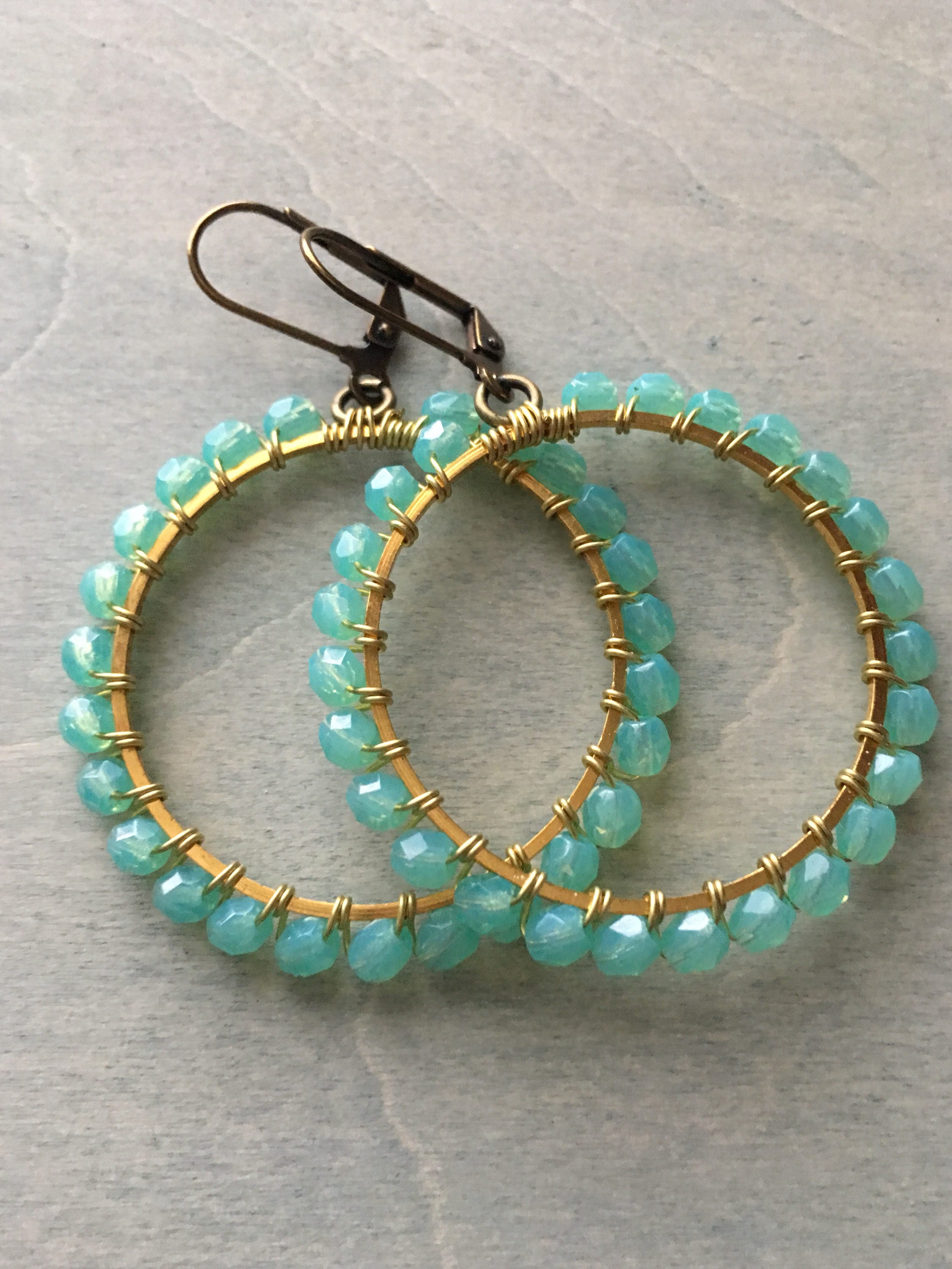 Pepper mint green hoops