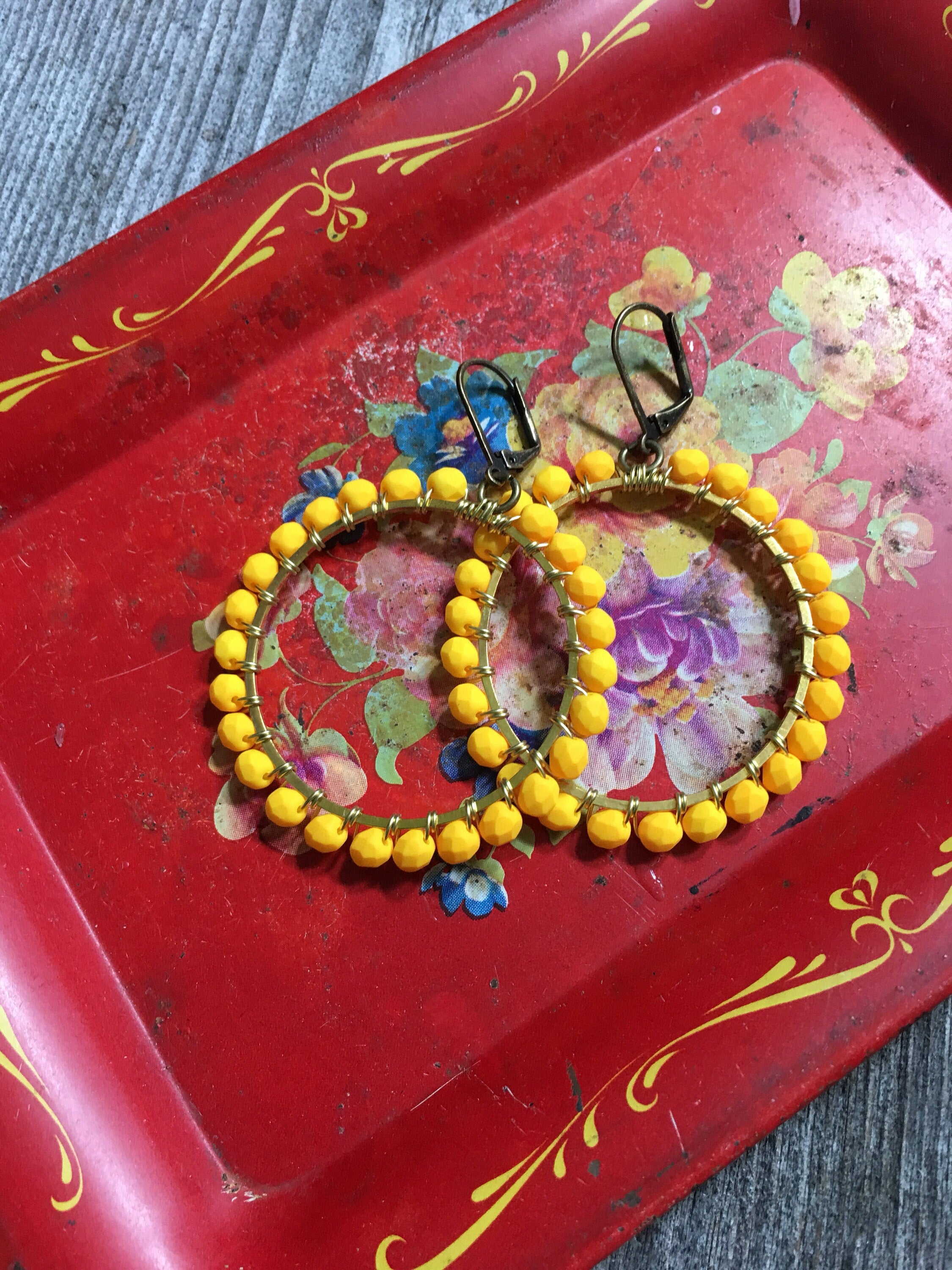 Laker gold hoops