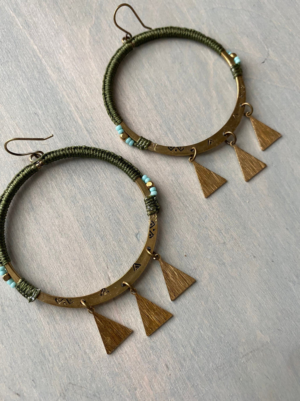 Mountain girl earrings
