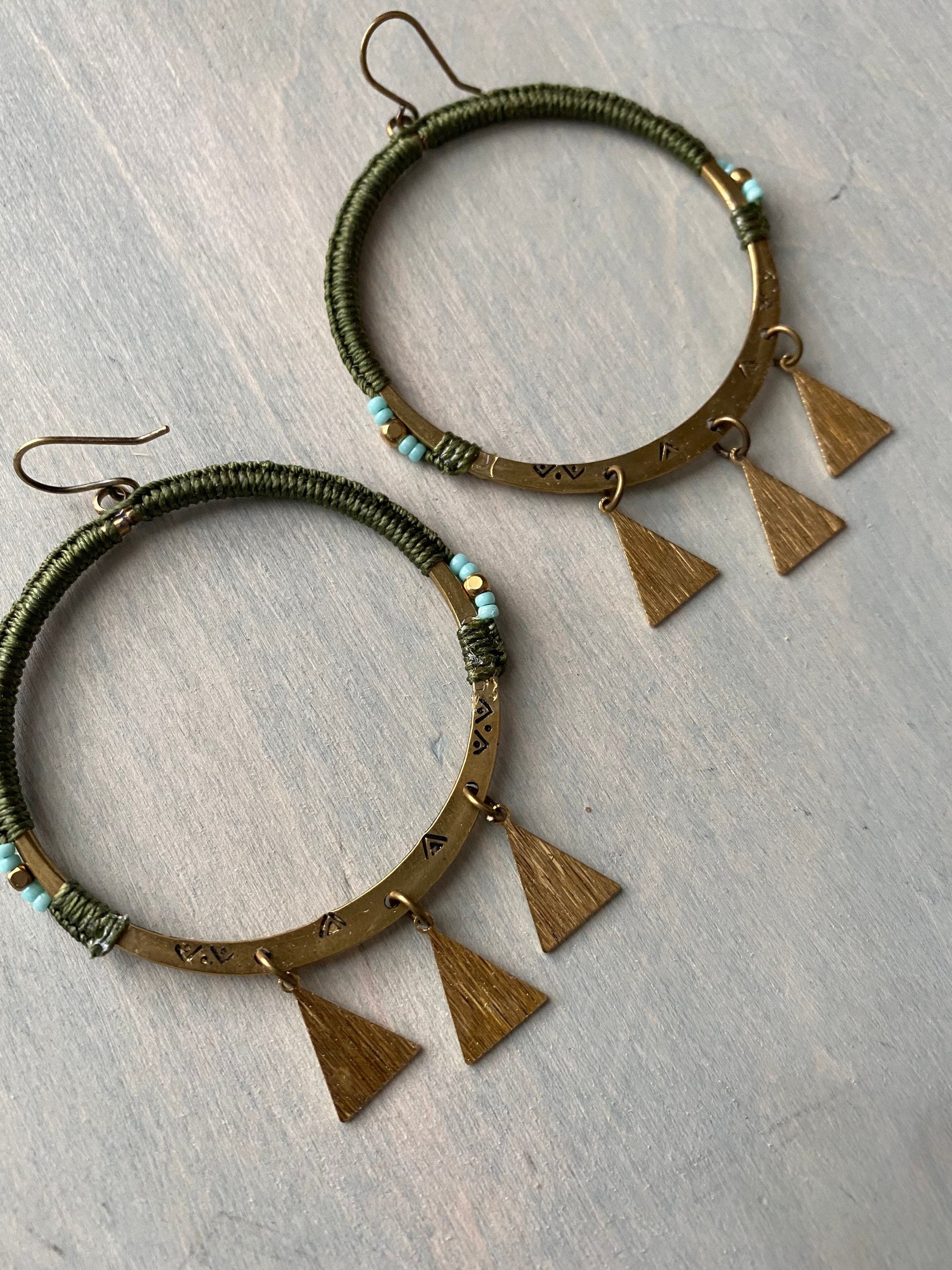 Mountain girl earrings