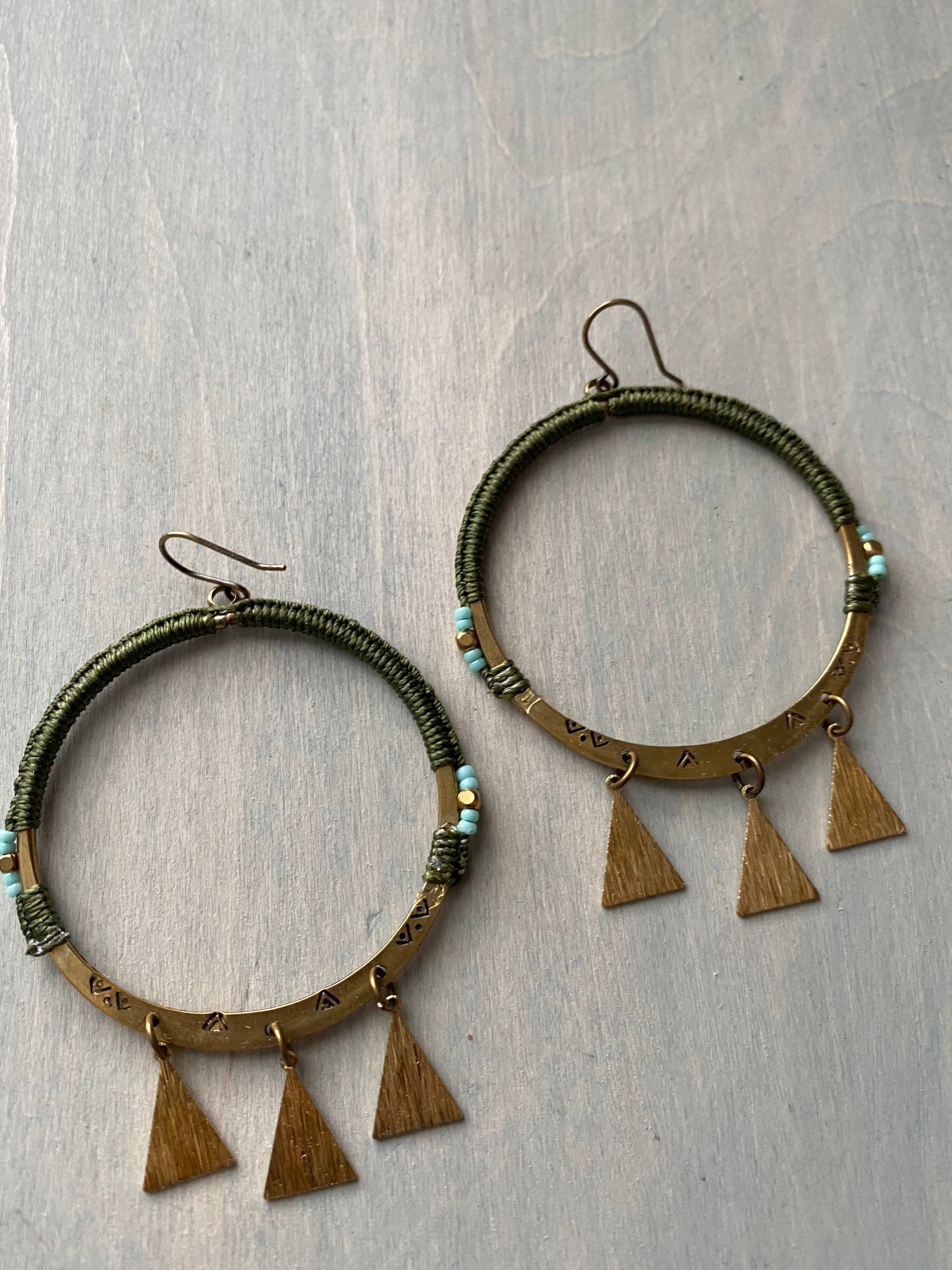 Mountain girl earrings