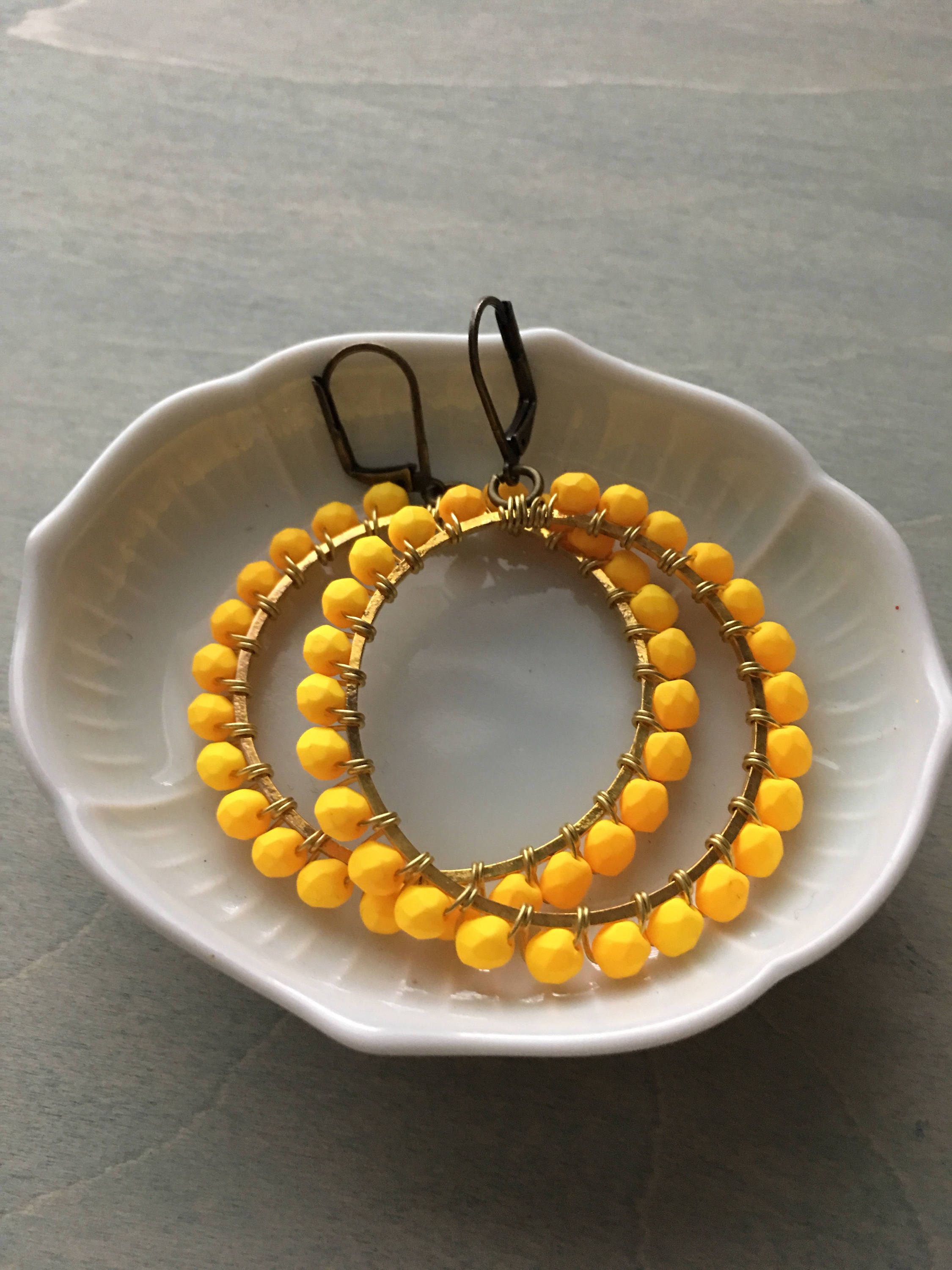 Laker gold hoops