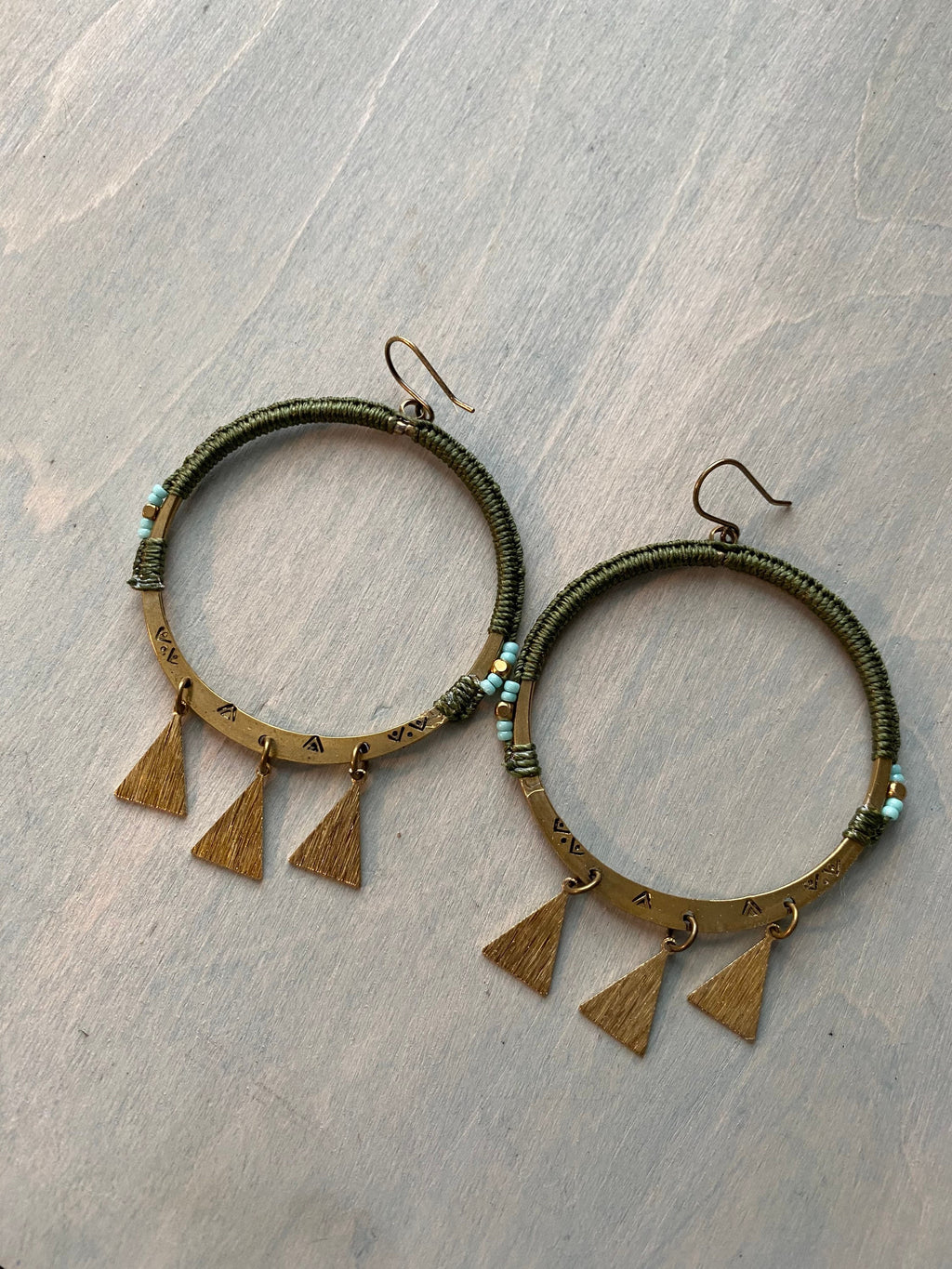 Mountain girl earrings