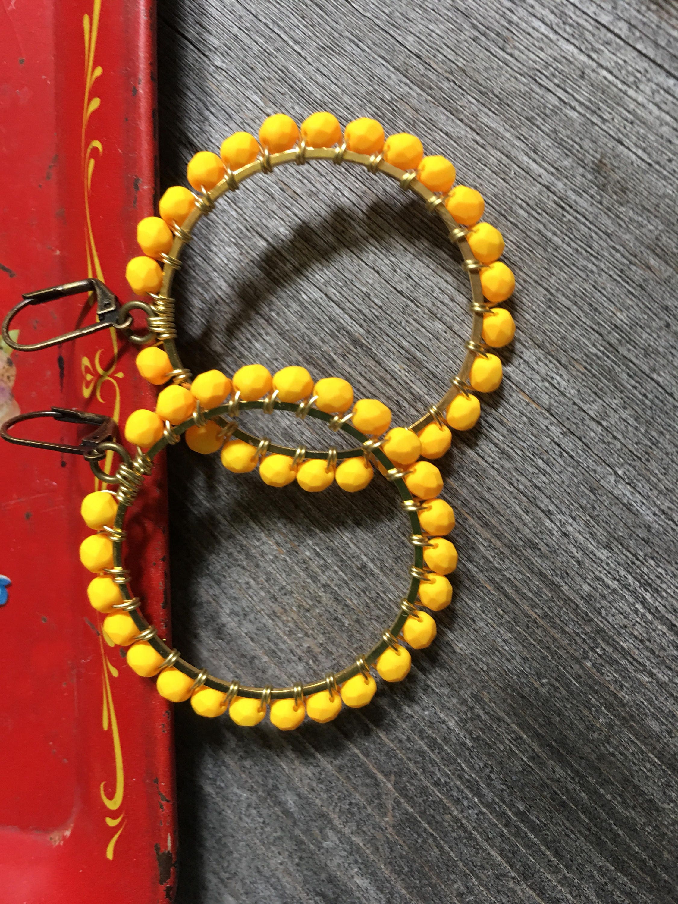 Laker gold hoops