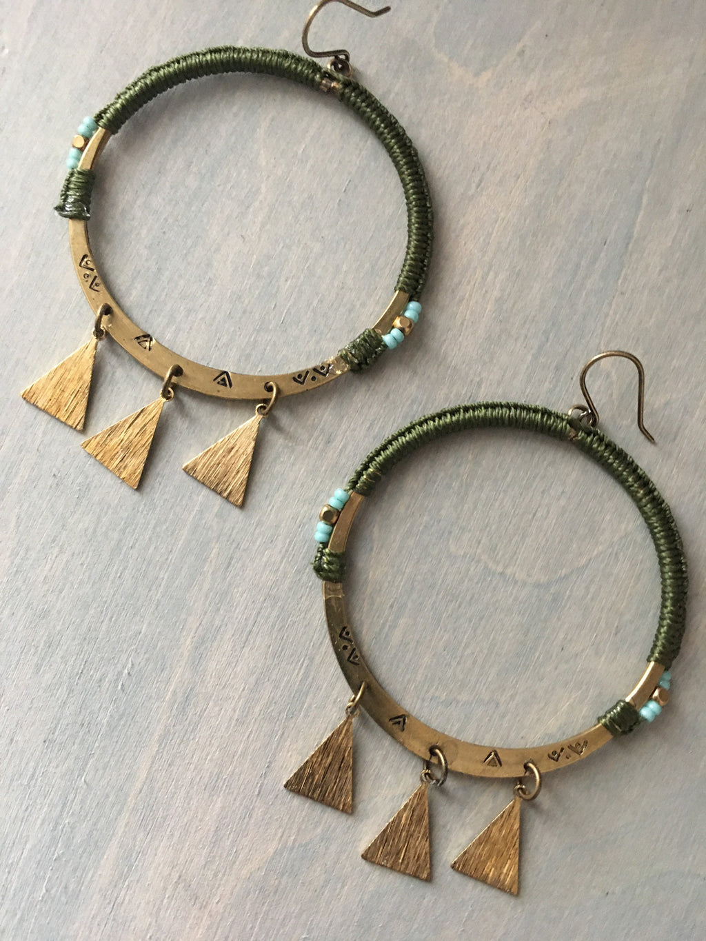 Mountain girl earrings