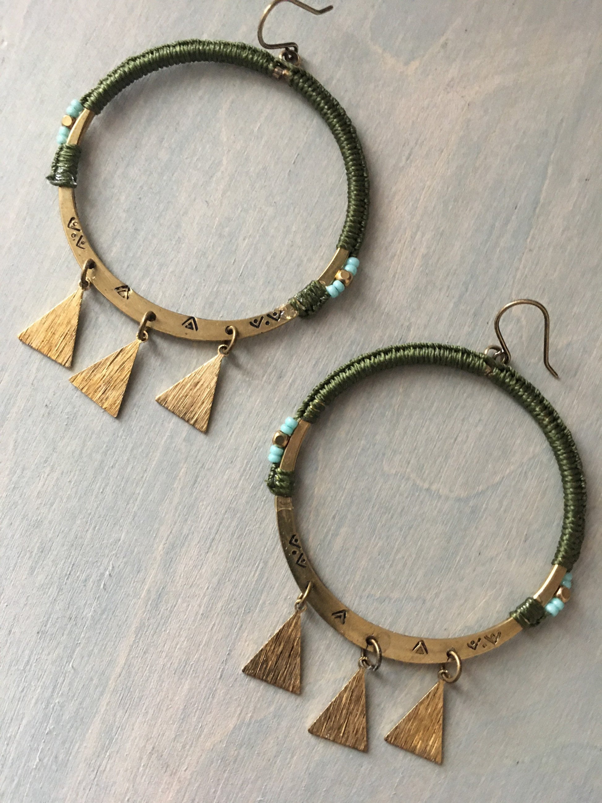 Mountain girl earrings