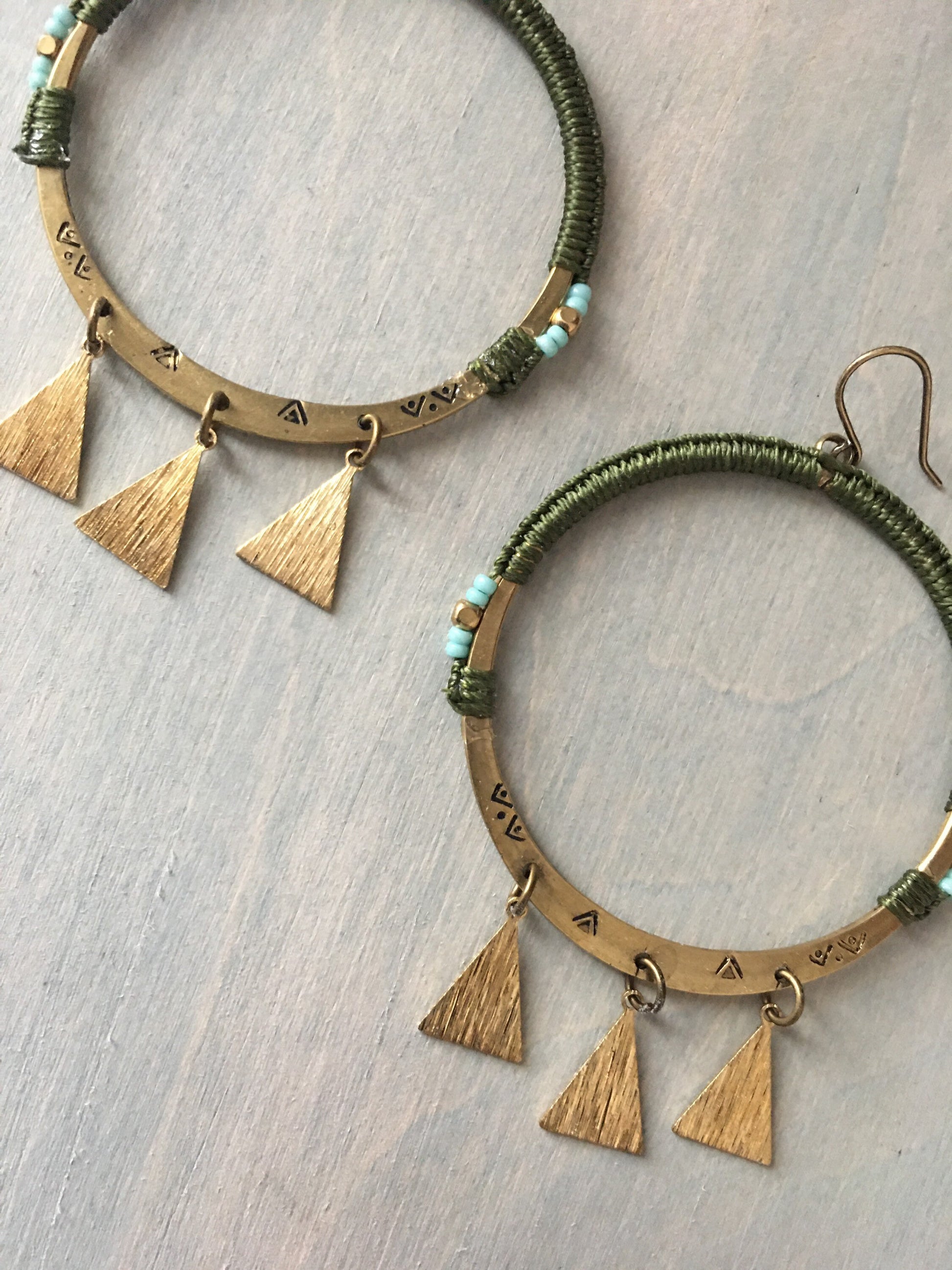 Mountain girl earrings