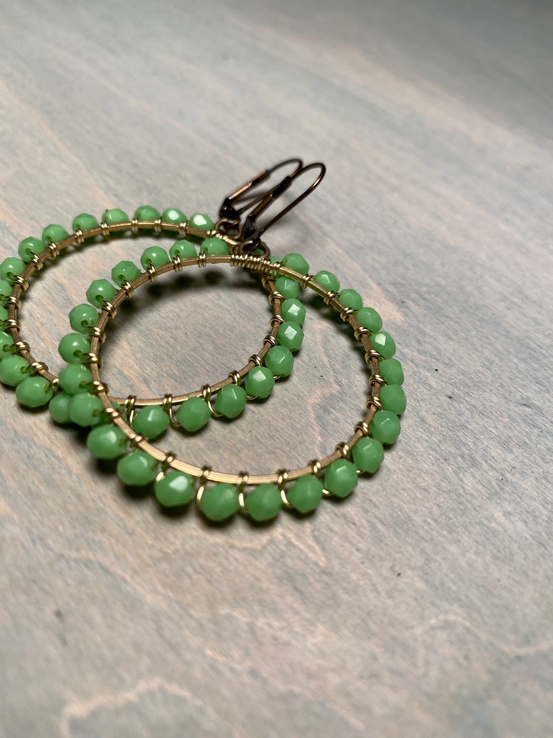 Sweet pea hoops