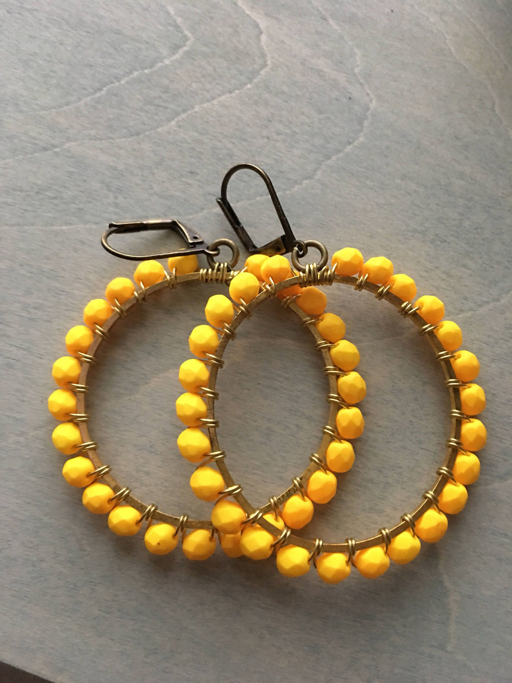 Laker gold hoops